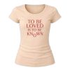 Zendaya To Be Loved Is To Be Known Shirt (1)