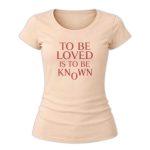 Zendaya To Be Loved Is To Be Known Shirt