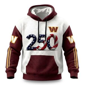 Commanders America’s 250th Anniversary Waffle Hoodie (1)
