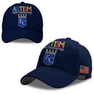 2026 Royals Autism Accept Understand Love America Hat 1