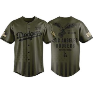 2026 Dodgers Armed Forces Day Jersey 1