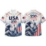 2026 America 250 Anniversary Liberty Hawaiian Shirt