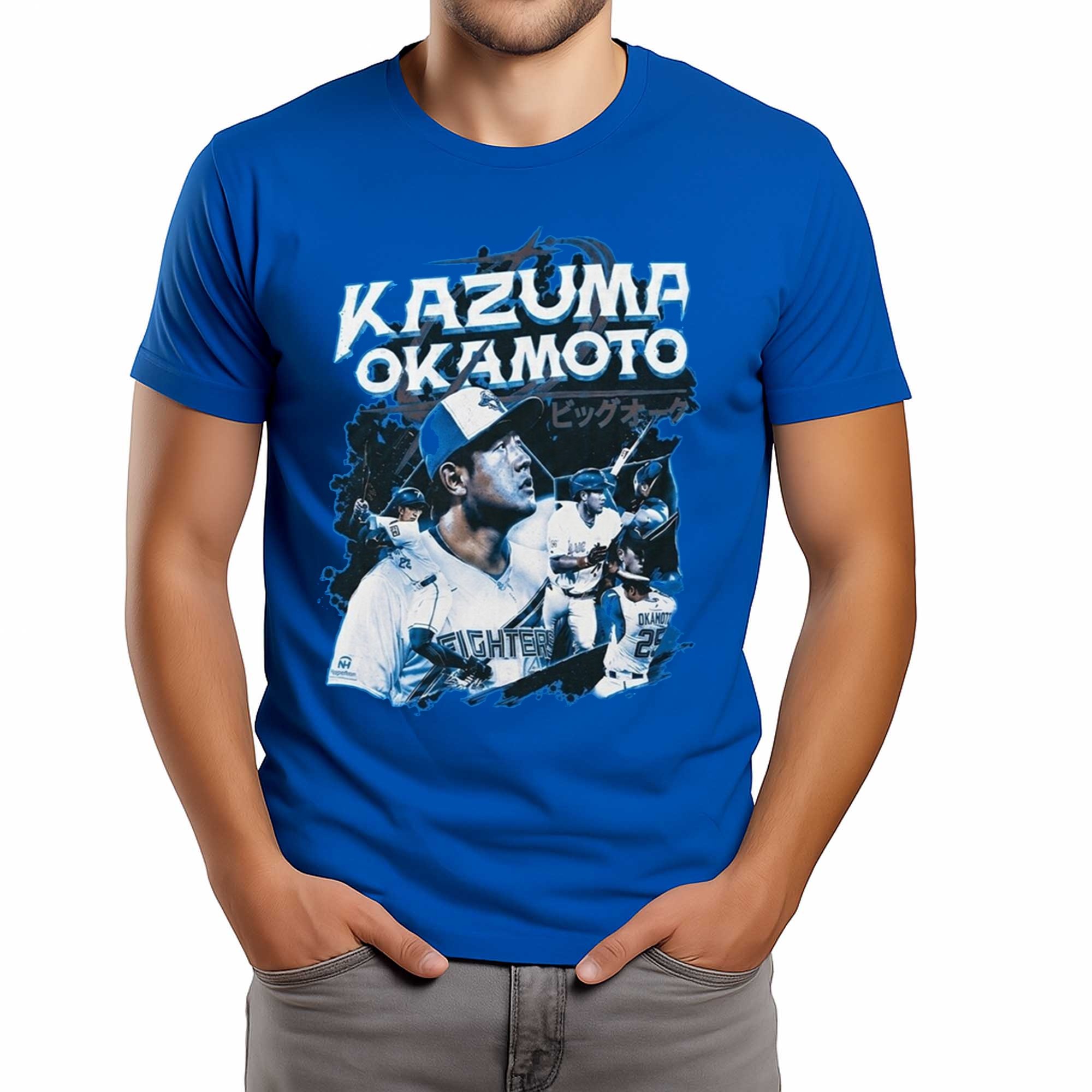 2026 Blue Jays Kazuma Okamoto Shirt 2 2026 Blue Jays Kazuma Okamoto Shirt (2)