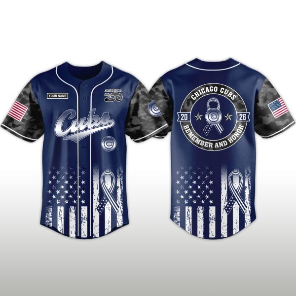 2026 Cubs Memorial Day Baseball Jersey