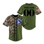 2026 Dodgers Military Appreciation Night Camo Jersey