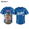 2026 Dodgers Steel Ball Run Jersey 1