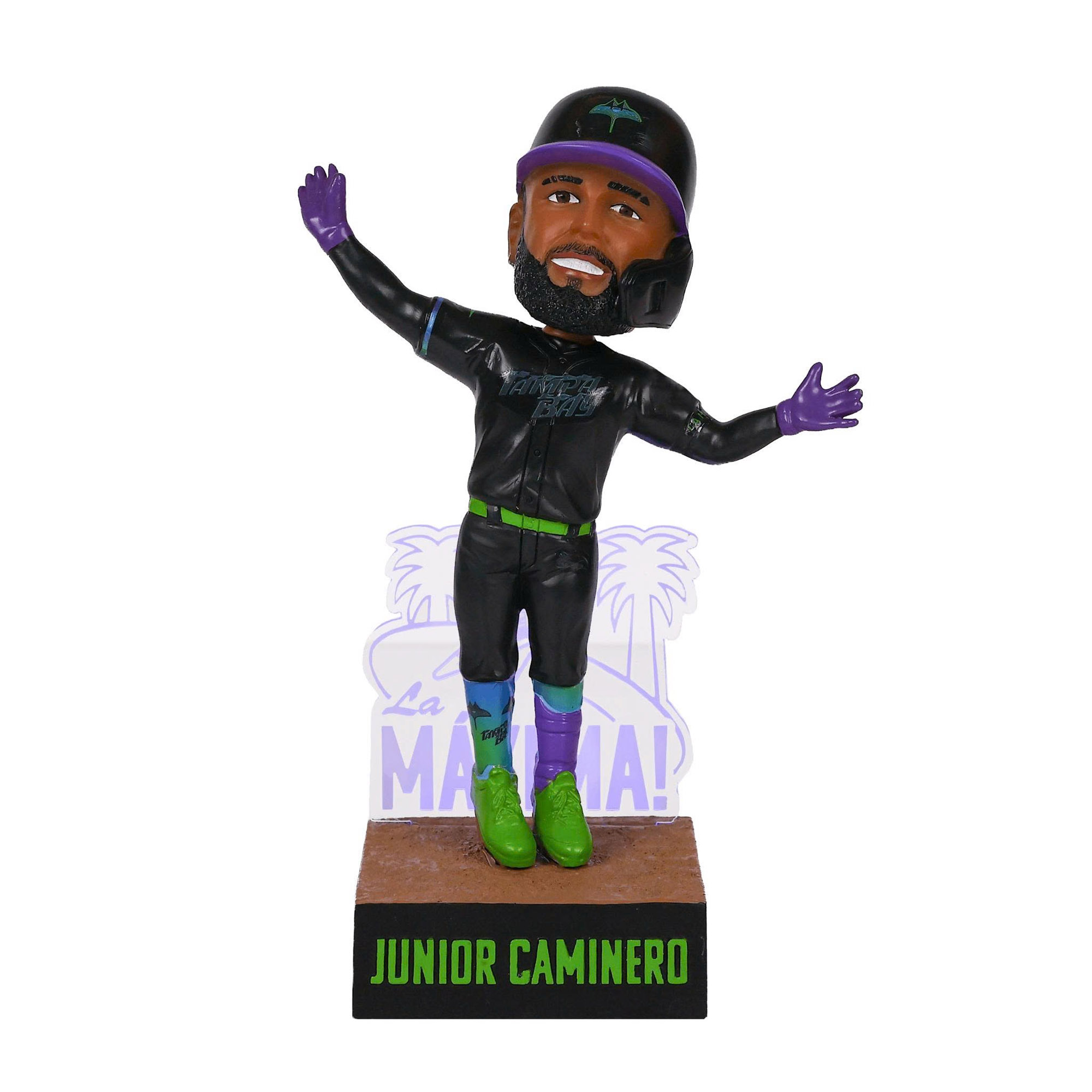 TB Rays Junior Caminero City Connect Bobblehead 2026 Giveaway