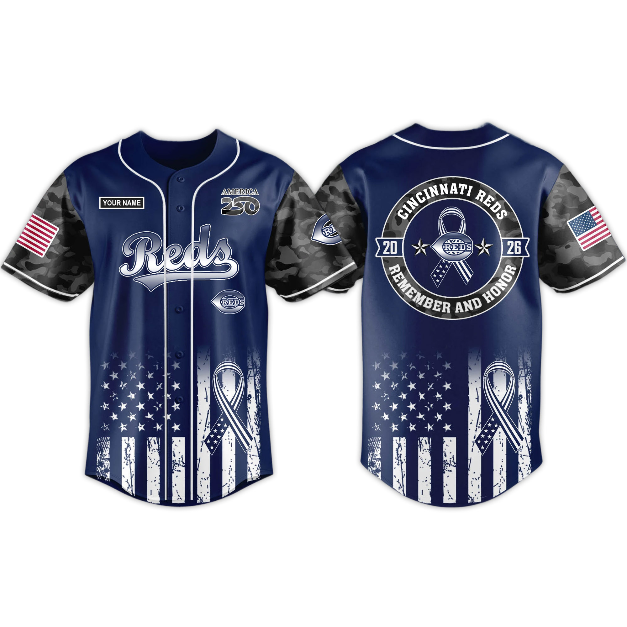 2026 Reds Memorial Day Baseball Jersey 2026 Reds Memorial Day Baseball Jersey