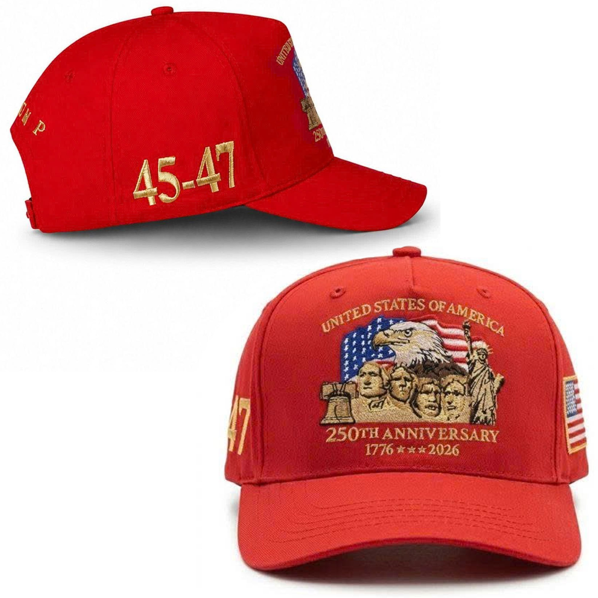 250th Anniversary 1776 2026 United States Of America Hat 250th Anniversary 1776 2026 United States Of America Hat