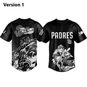 Padres Steel Ball Run Black 2026 Jersey 1