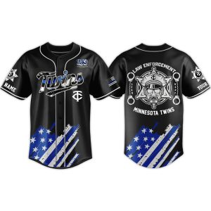 Twins Law Enforcement Appreciation Day 2026 Jersey 1