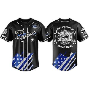 Tigers Law Enforcement Appreciation Day 2026 Jersey 1
