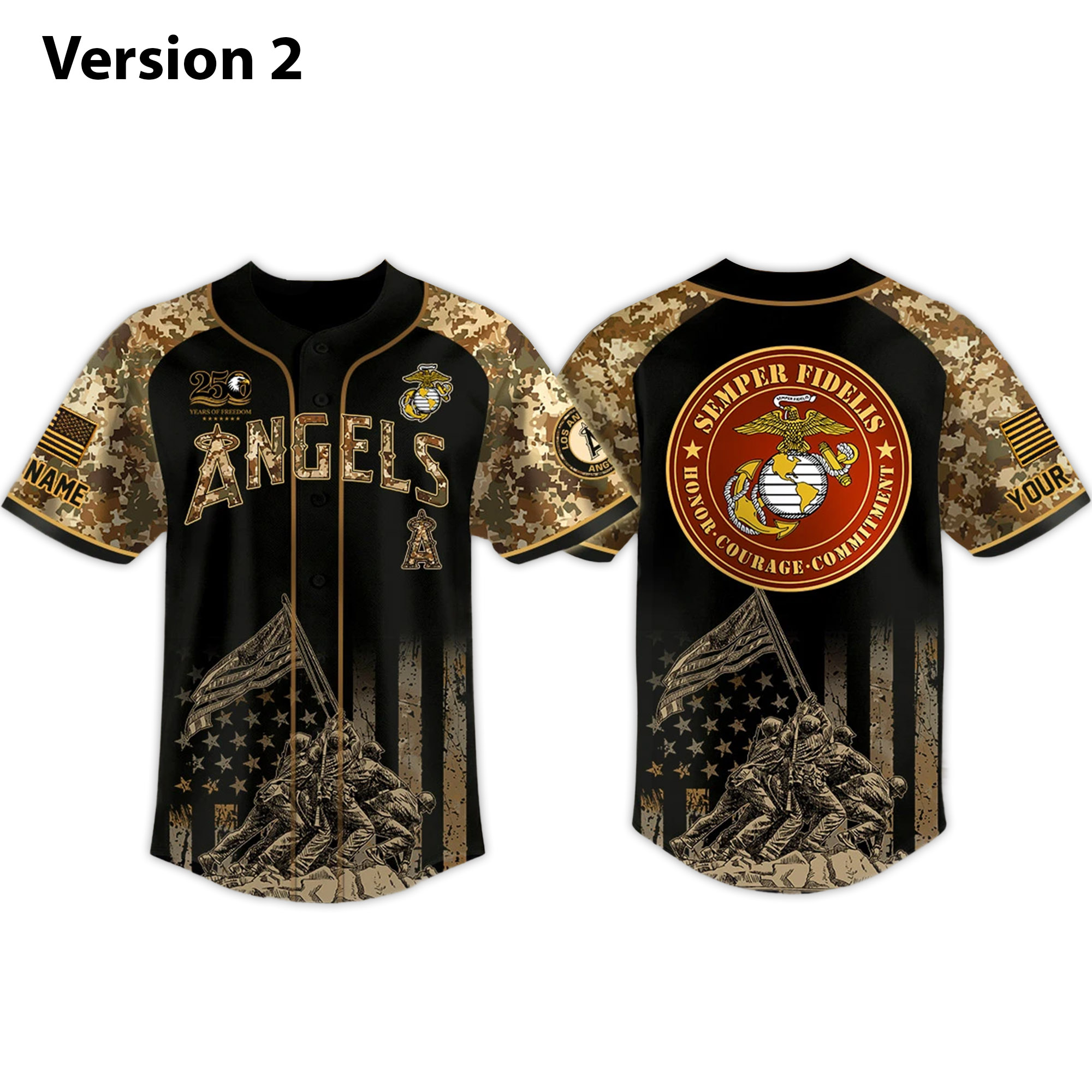 Angels Military Appreciation Month 2026 Jersey 2 Angels Military Appreciation Month 2026 Jersey 2