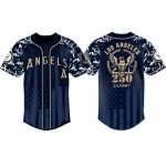Angels US Navy 250th Birthday Celebration 2026 Jersey