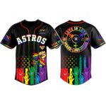 Astros Pride Month 2026 Baseball Jersey