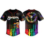Brewers Pride Month 2026 Baseball Jersey
