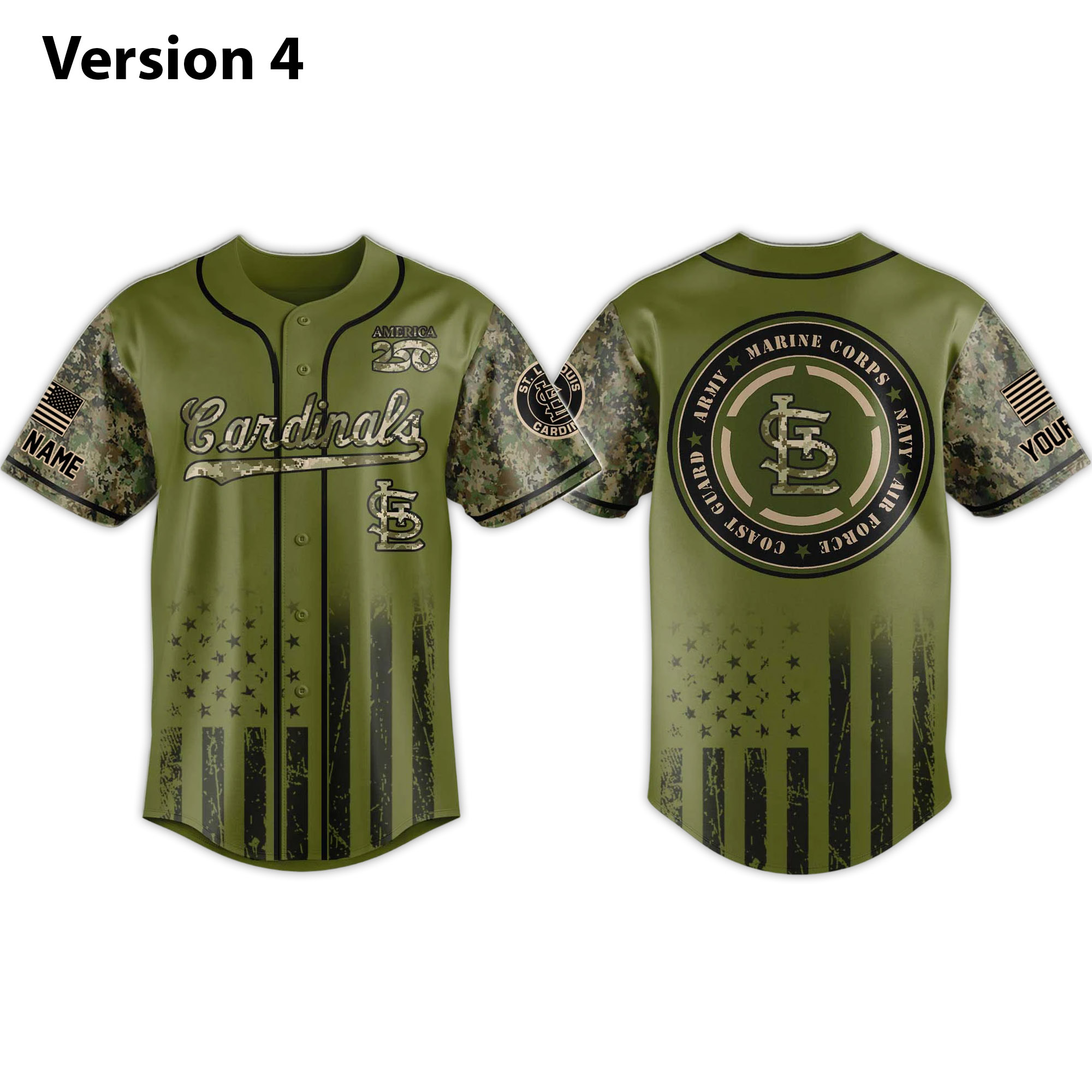 Cardinals Military Appreciation Month 2026 Jersey 4 Cardinals Military Appreciation Month 2026 Jersey 4