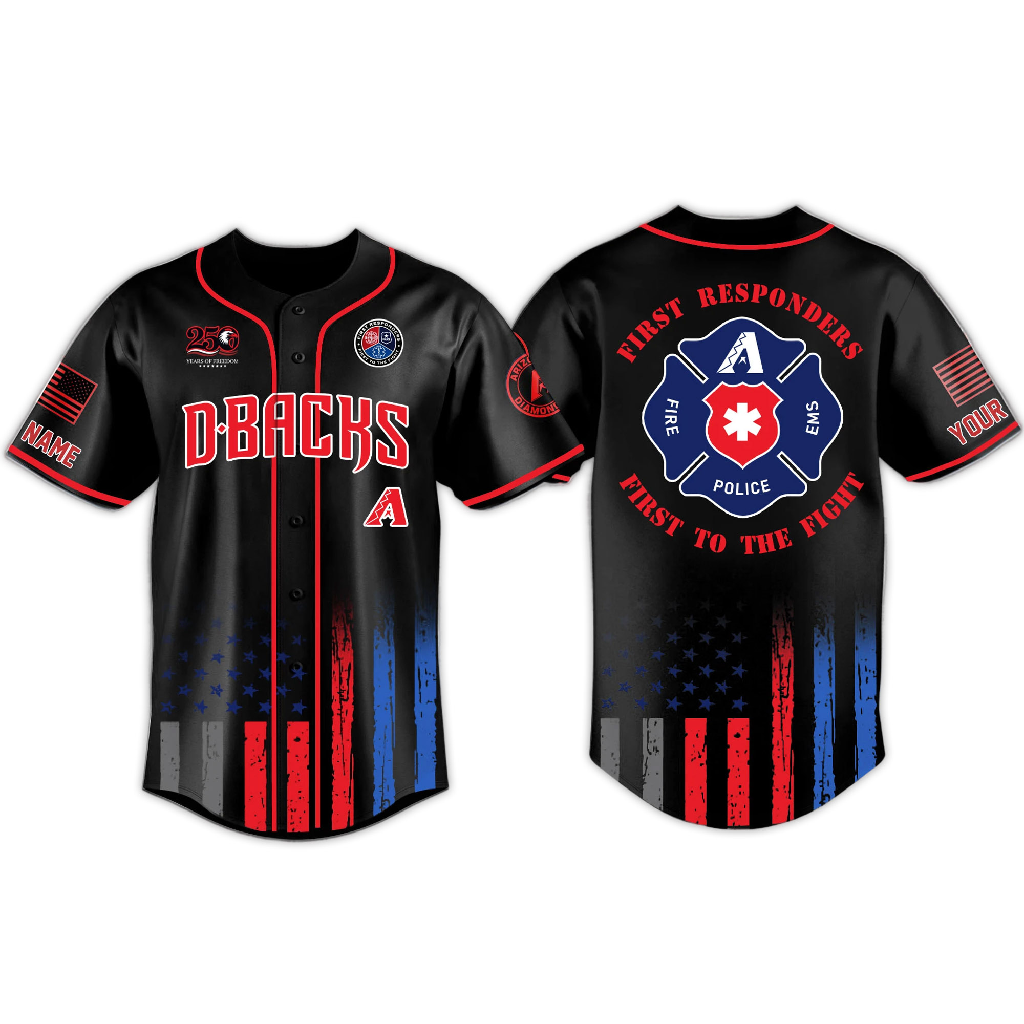 Dbacks First Responders Day 2026 Jersey Dbacks First Responders Day 2026 Jersey