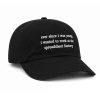 Ever Since I Was Young I Wanted To Work At The Spreadsheet Factory Hat (2)