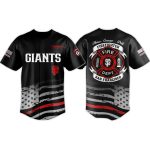 Giants 2026 Firefighter Appreciation Night Jersey