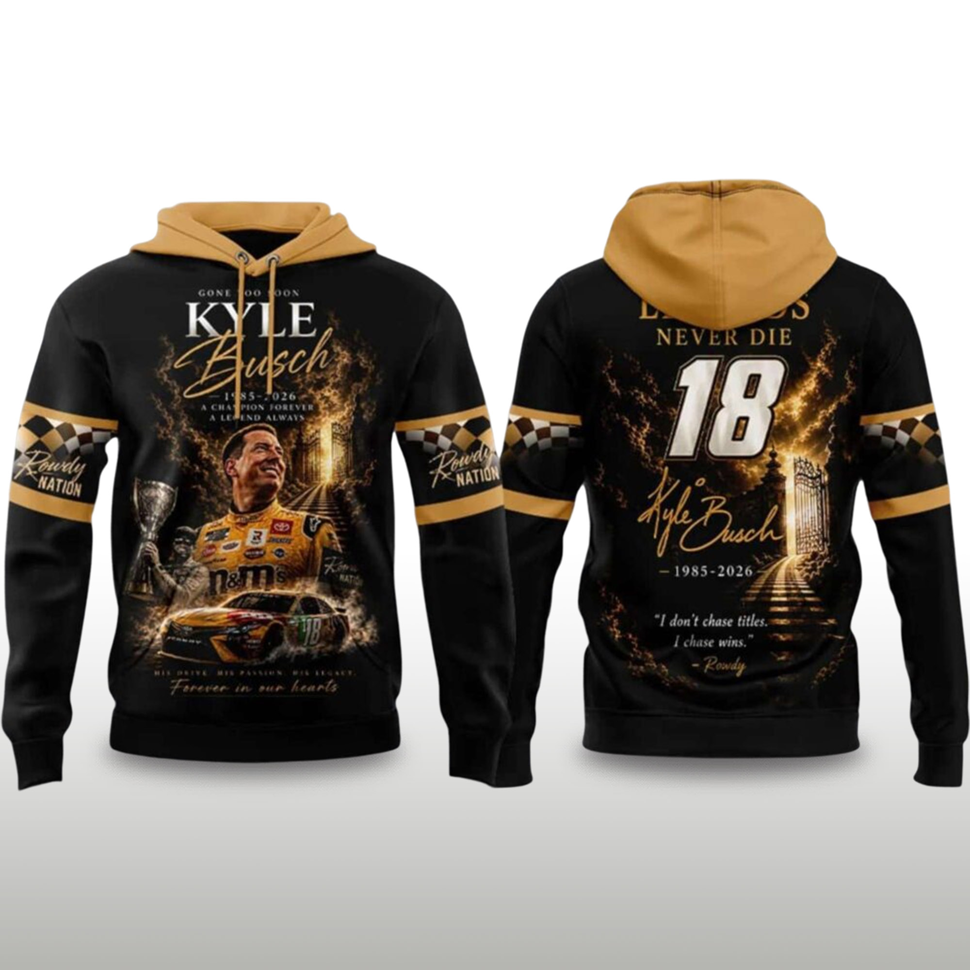 Gone Too Soon Kyle Busch 1985 2026 Memorial Hoodie 2 Gone Too Soon Kyle Busch 1985 2026 Memorial Hoodie (2)