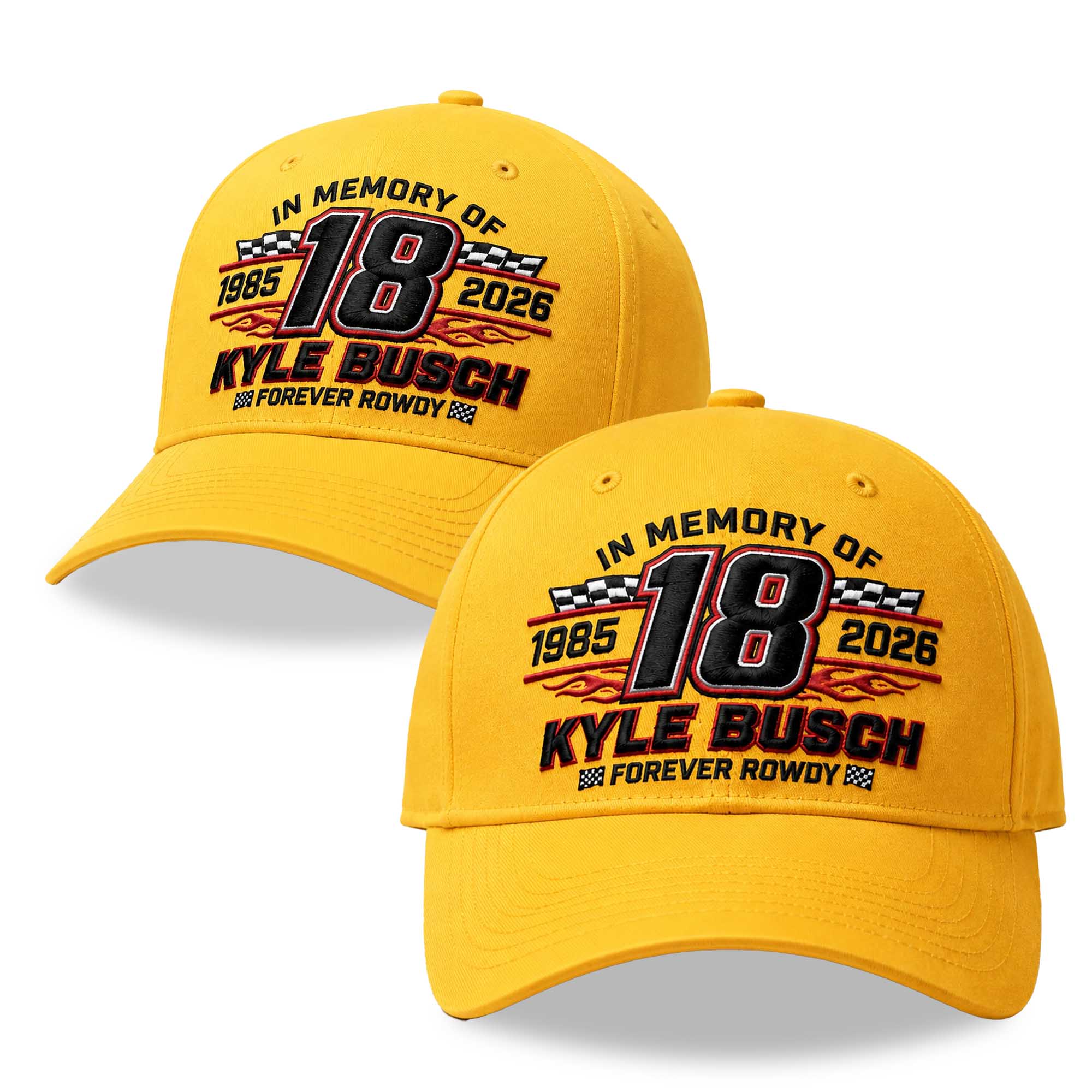 In Memory Of Kyle Busch 1985 2026 Hat 1 In Memory Of Kyle Busch 1985 2026 Hat (2)