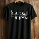 LGBTQ Liberty Guns Beer Trump Bbq Shirt
