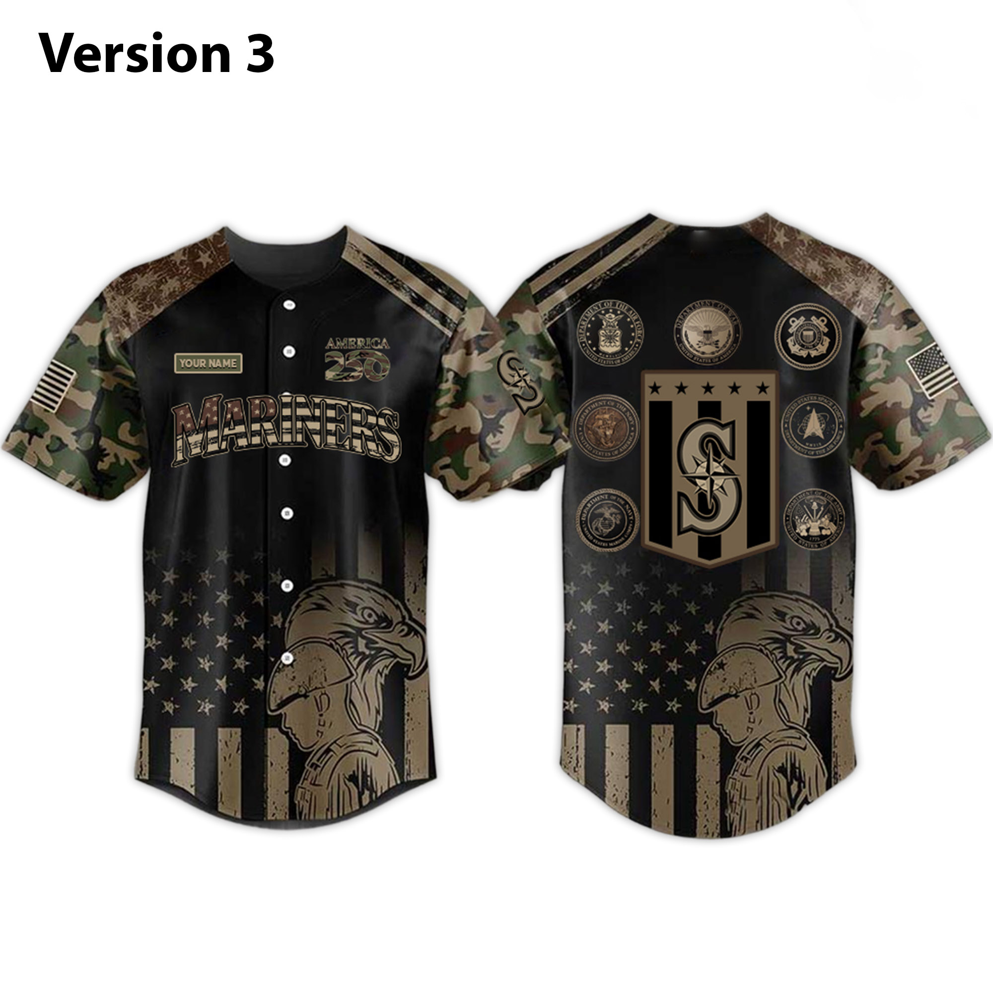 Mariners Military Appreciation Month 2026 Jersey 3 Mariners Military Appreciation Month 2026 Jersey 2
