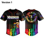 Mariners Pride Month 2026 Baseball Jersey