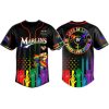 Marlins Pride Month 2026 Baseball Jersey 1