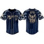 Marlins US Navy 250th Birthday Celebration 2026 Jersey