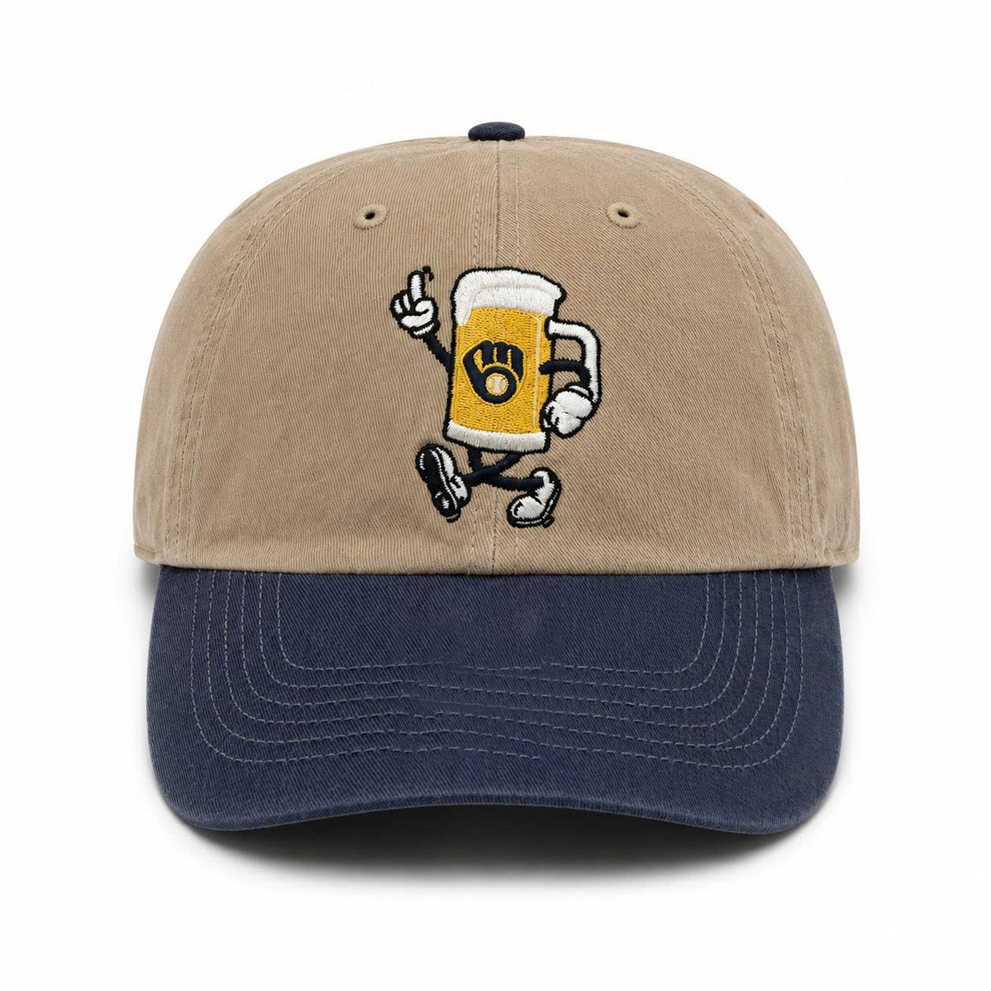 Milwaukee Brewers Drink Beer Cartoon 2026 Hat Milwaukee Brewers Drink Beer Cartoon 2026 Hat