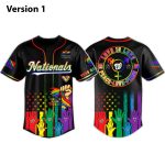 Nationals Pride Month 2026 Baseball Jersey