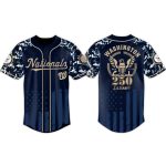 Nationals US Navy 250th Birthday Celebration 2026 Jersey