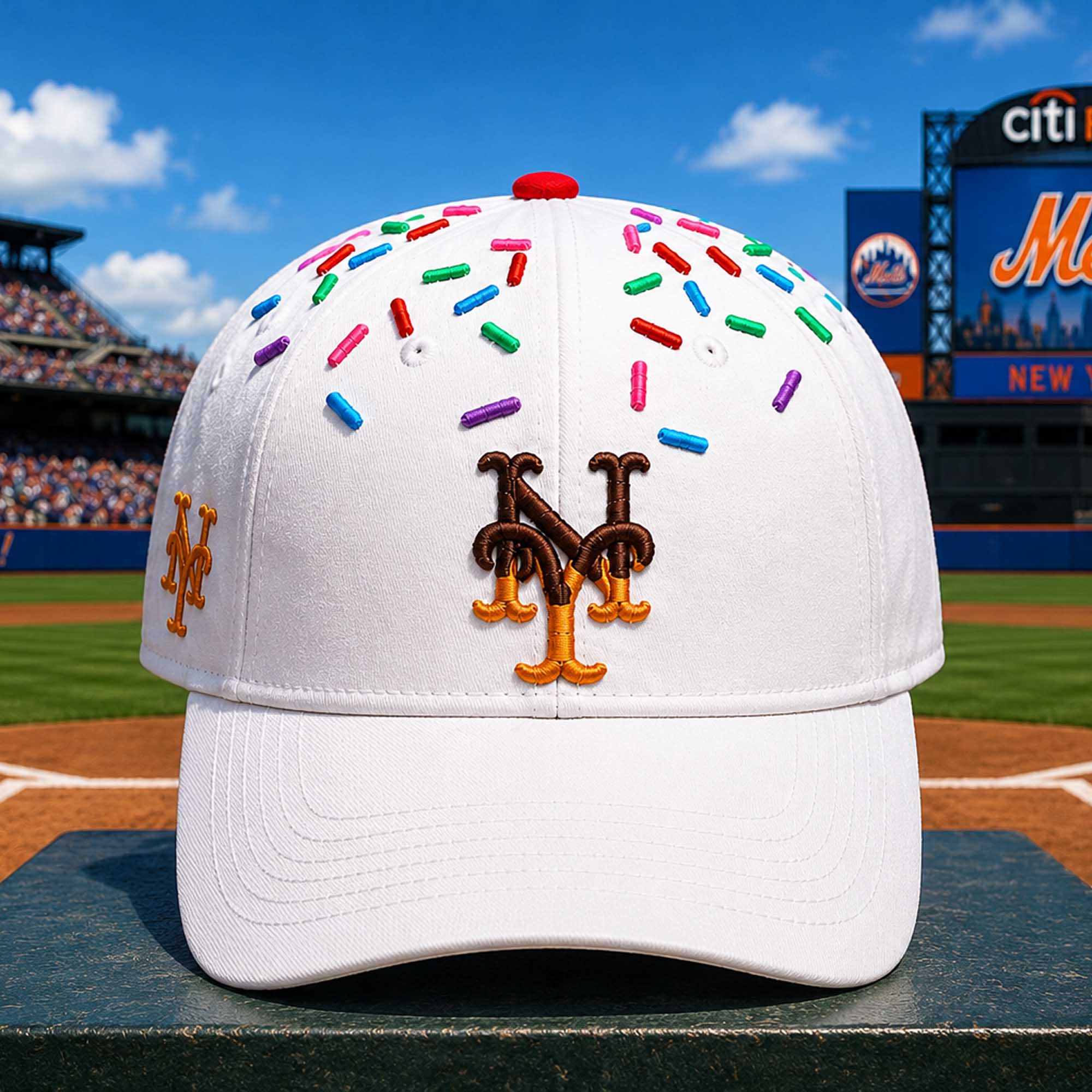 New York Mets Sprinkle 2026 Hat (2) New York Mets Sprinkle 2026 Hat (2)