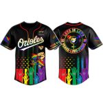 Orioles Pride Month 2026 Baseball Jersey