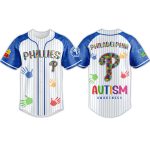 Phillies 2026 Autism Awareness Day Jersey