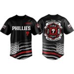 Phillies 2026 Firefighter Appreciation Night Jersey