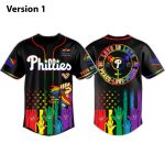 Phillies Pride Month 2026 Baseball Jersey