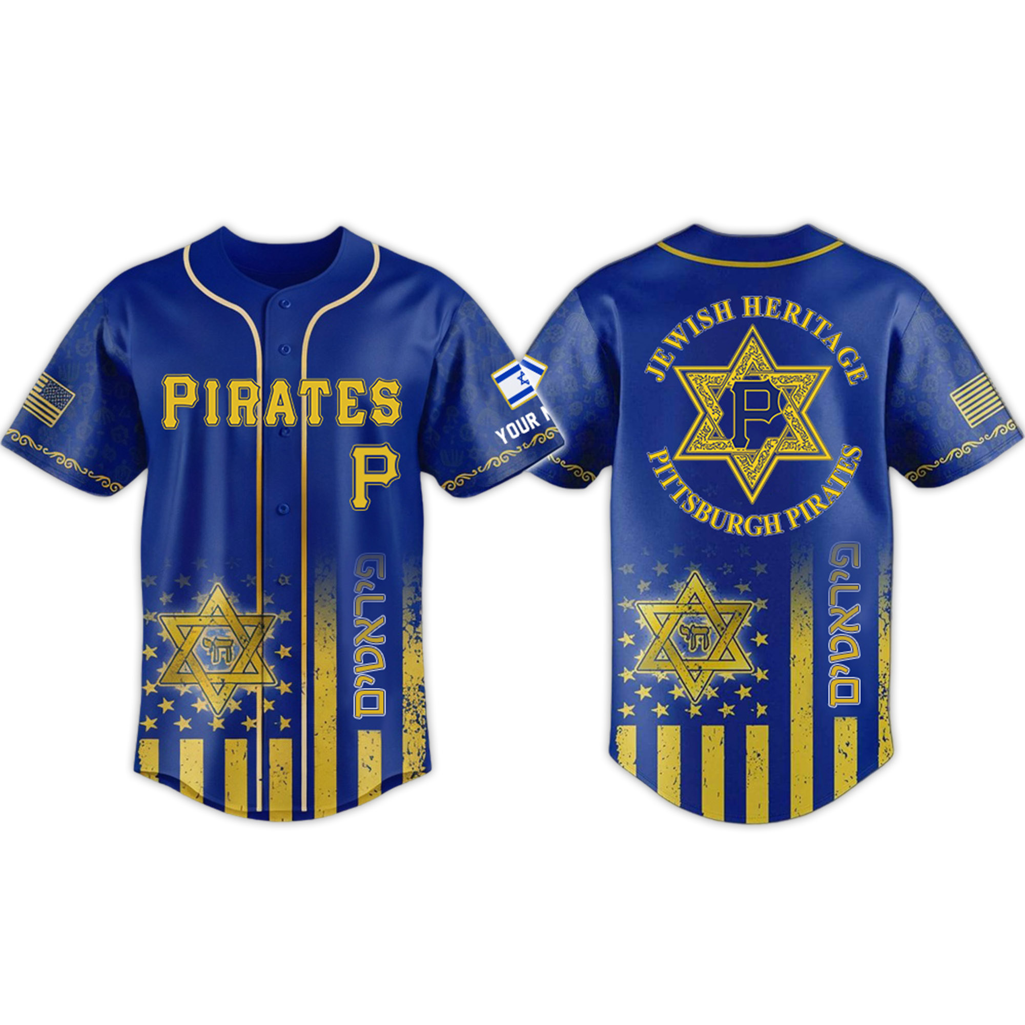 Pirates Jewish American Heritage Month 2026 Jersey Pirates Jewish American Heritage Month 2026 Jersey