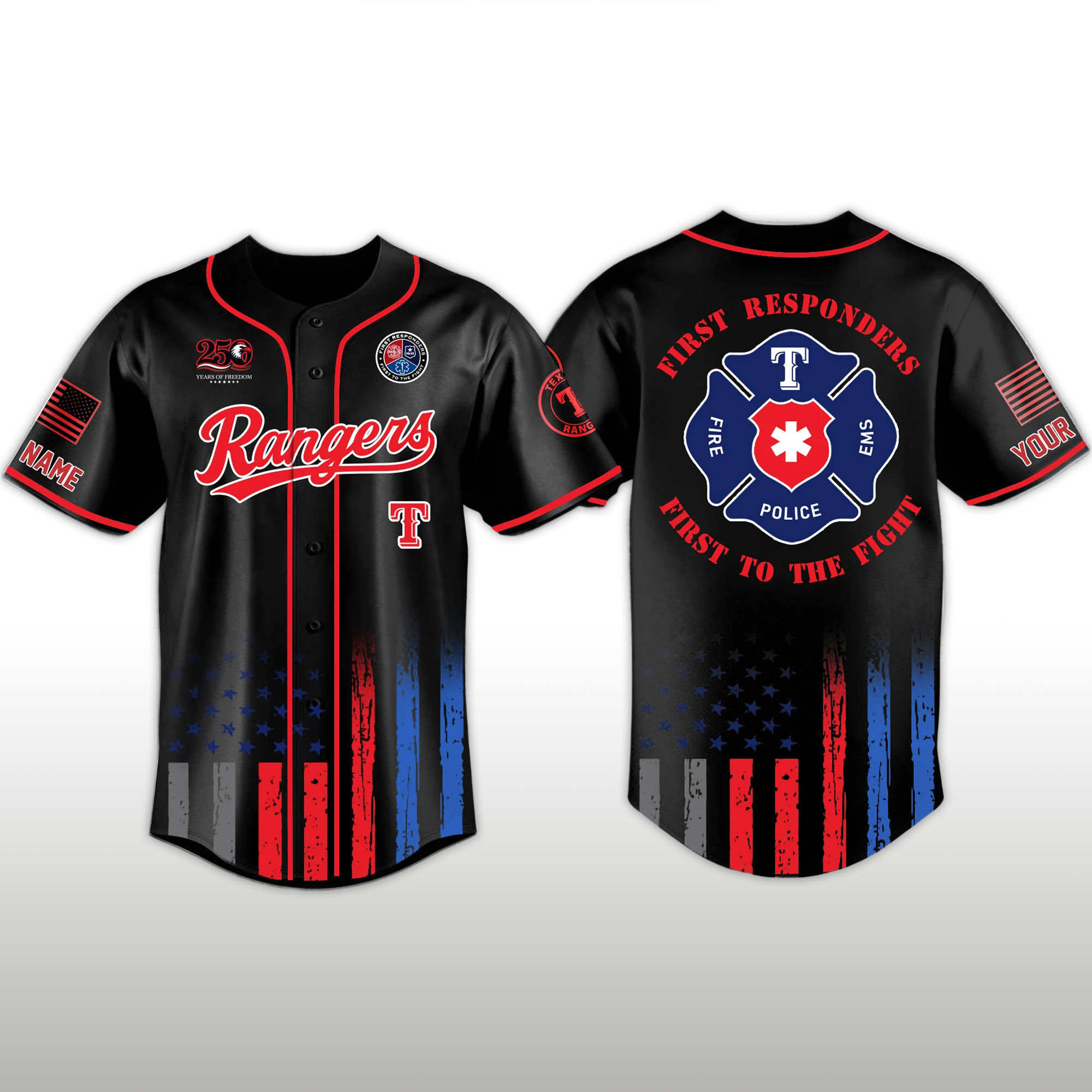 Rangers First Responders Day 2026 Jersey 2 Rangers First Responders Day 2026 Jersey 2