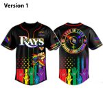 Rays Pride Month 2026 Baseball Jersey