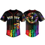 Red Sox Pride Month 2026 Baseball Jersey