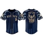 Red Sox US Navy 250th Birthday Celebration 2026 Jersey