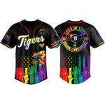 Tigers Pride Month 2026 Baseball Jersey