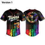 Twins Pride Month 2026 Baseball Jersey