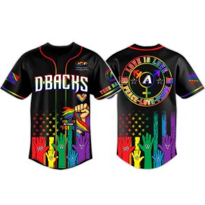 Dbacks Pride Month 2026 Baseball Jersey 1