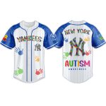 Yankees 2026 Autism Awareness Day Jersey