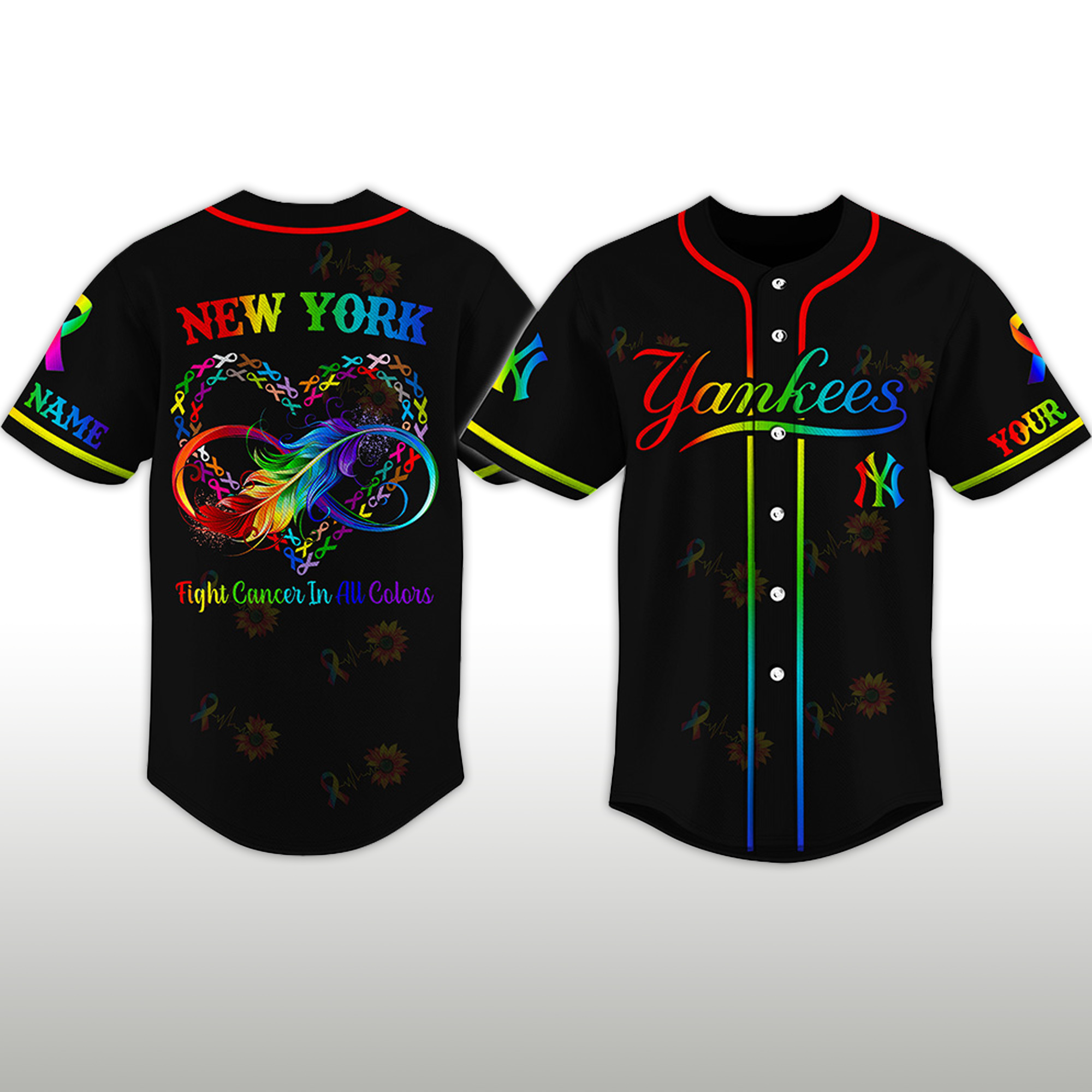 Yankees Cancer Awareness Month 2026 Personalized Jersey 2 Yankees Cancer Awareness Month 2026 Personalized Jersey 2