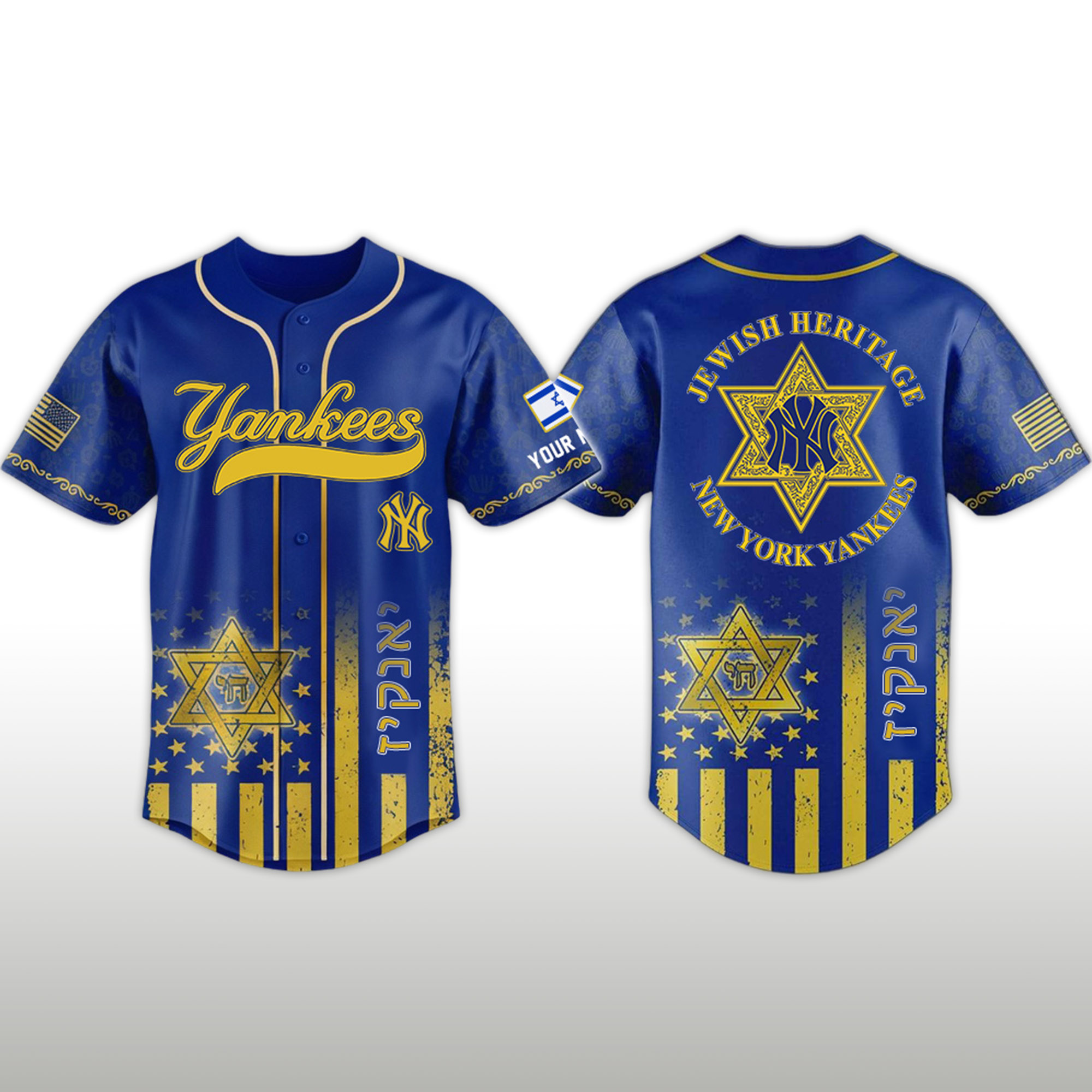 Yankees Jewish American Heritage Month 2026 Jersey 2 Yankees Jewish American Heritage Month 2026 Jersey 2